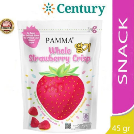 

PAMMA WHOLE STRAWBERRY CRISPY 45GR / SNACK SEHAT