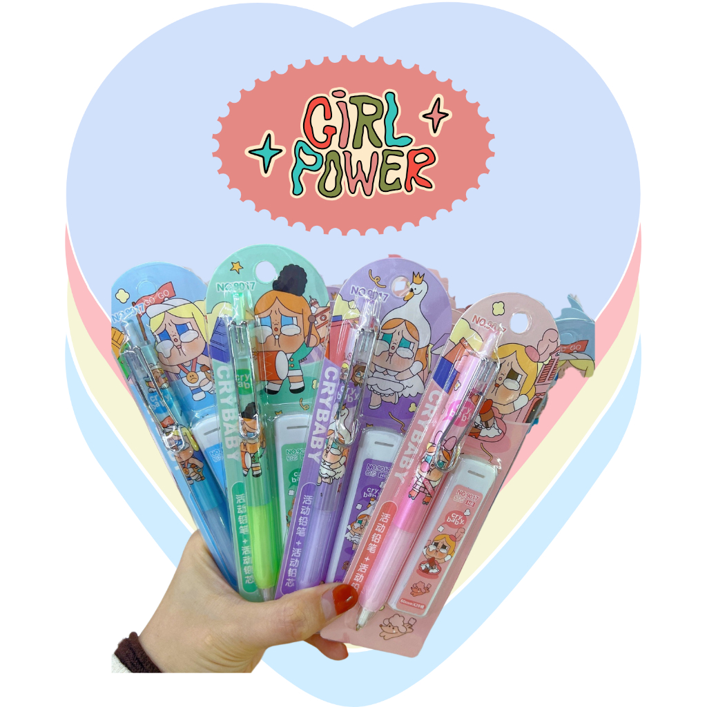 

{Cry Baby} Pensil Mekanik Karakter Powerpuff Girl Cry Baby No. 9017