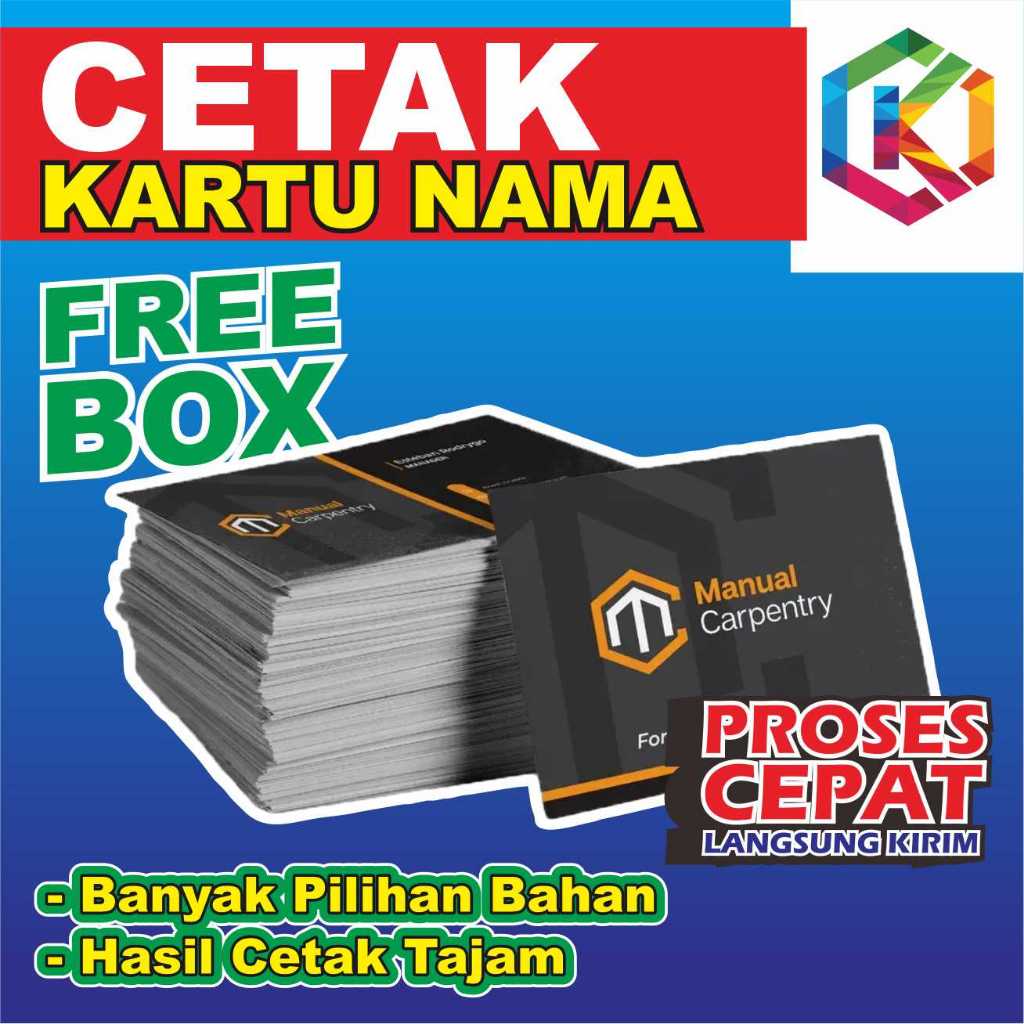 

CETAK KARTU NAMA Cepat Berkualitas