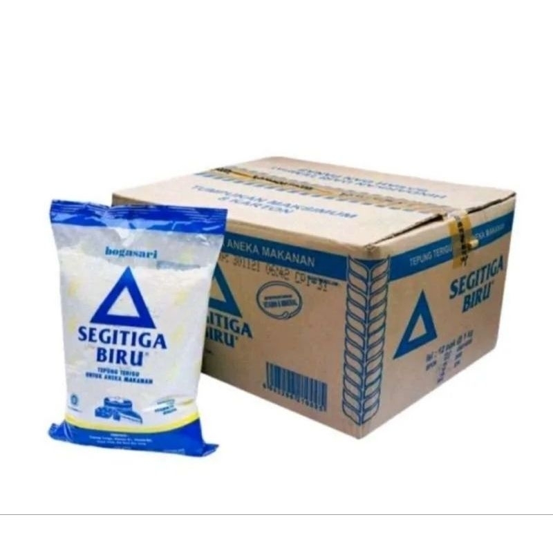 

TEPUNG SEGITIGA BIRU 1KG 1 DUS ISI 12 PCS