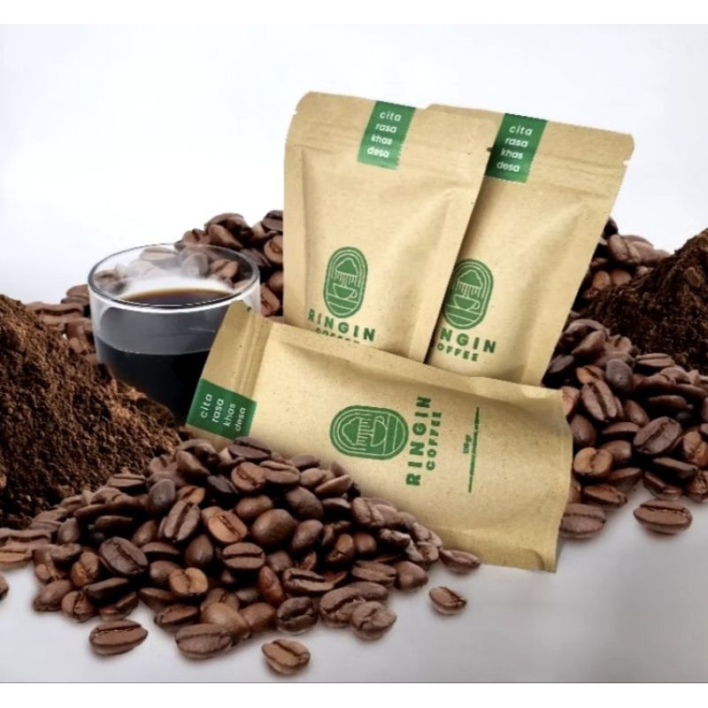 

Kopi Bubuk Arabica Asli Jombang Jawa Timur Y6 Merk Ringin 100 Gram