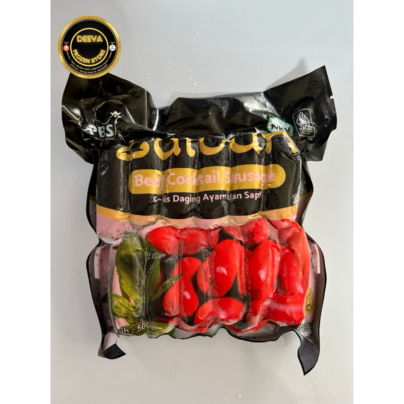 Zaitun sosis beef cocktail/sosis daging sapi dan ayam 500gr