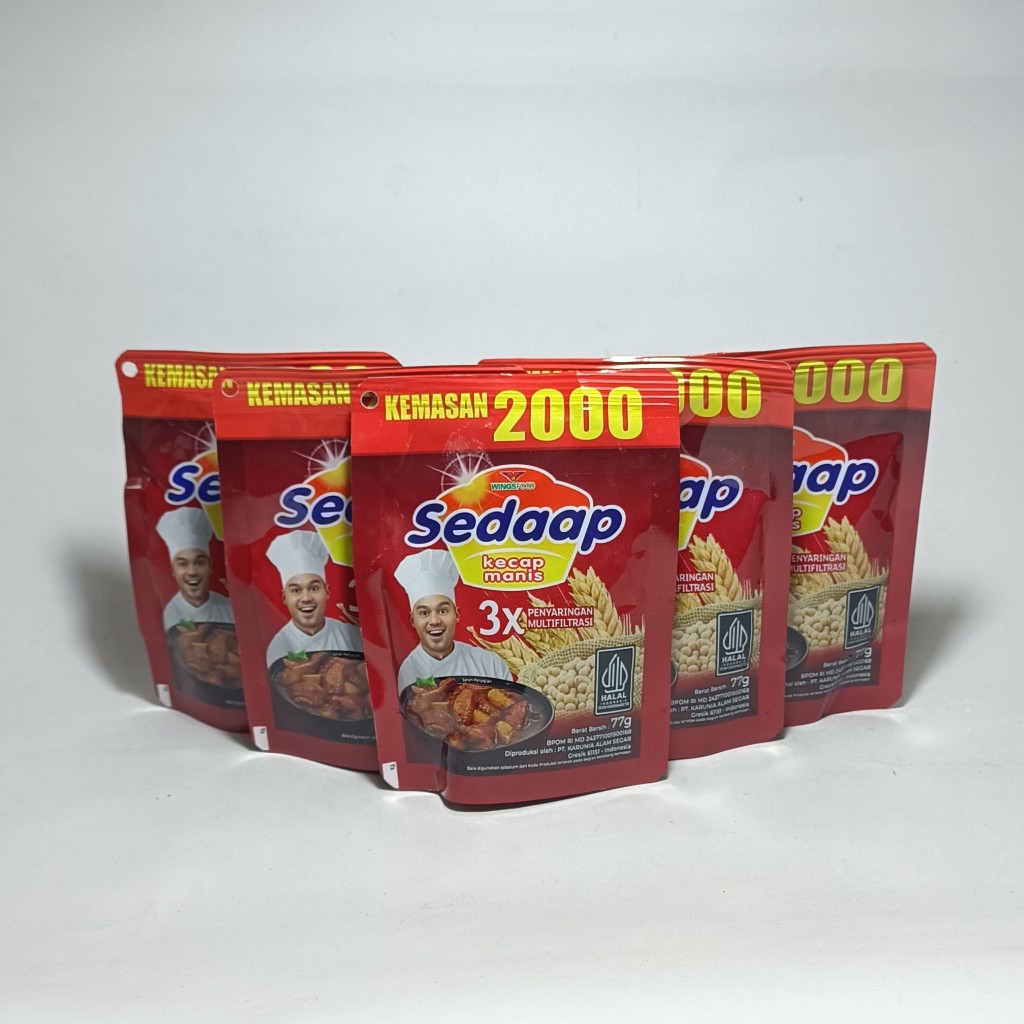 

Kecap Sedaap 77gr 2000 an