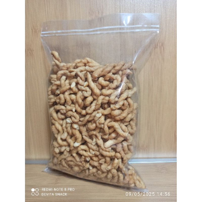 

Pelintiran jajan jadul rasa manis kemasan 250 gram