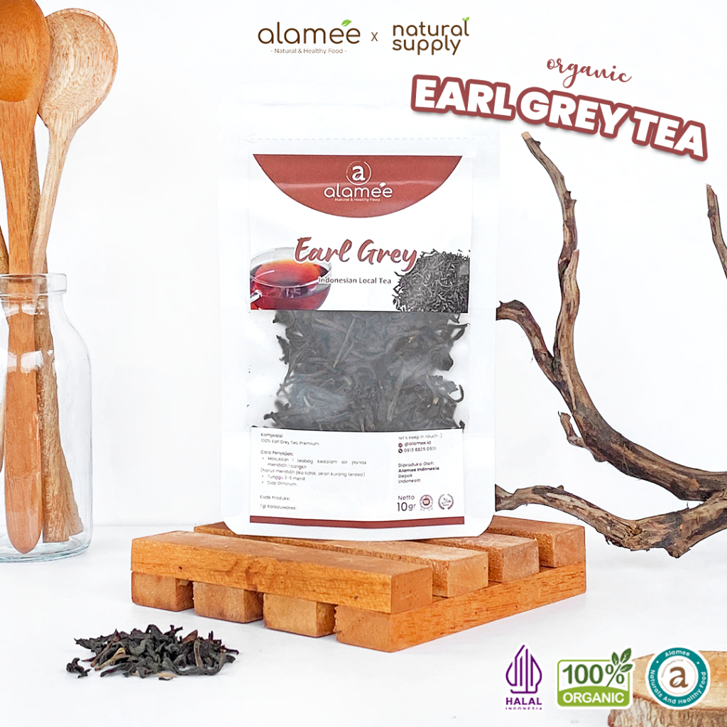 

Teh Grey Tea Teh Herbal Tradisional Indonesia Alami Sehat Organik Organic Siap Seduh 10 Gr