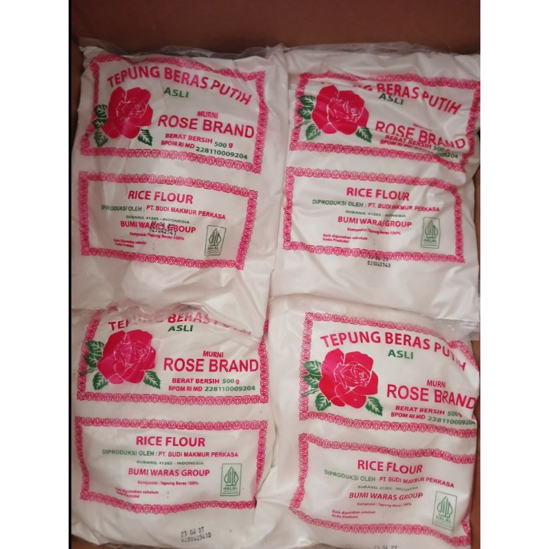 

Tepung Beras Putih Rose Brand 500g