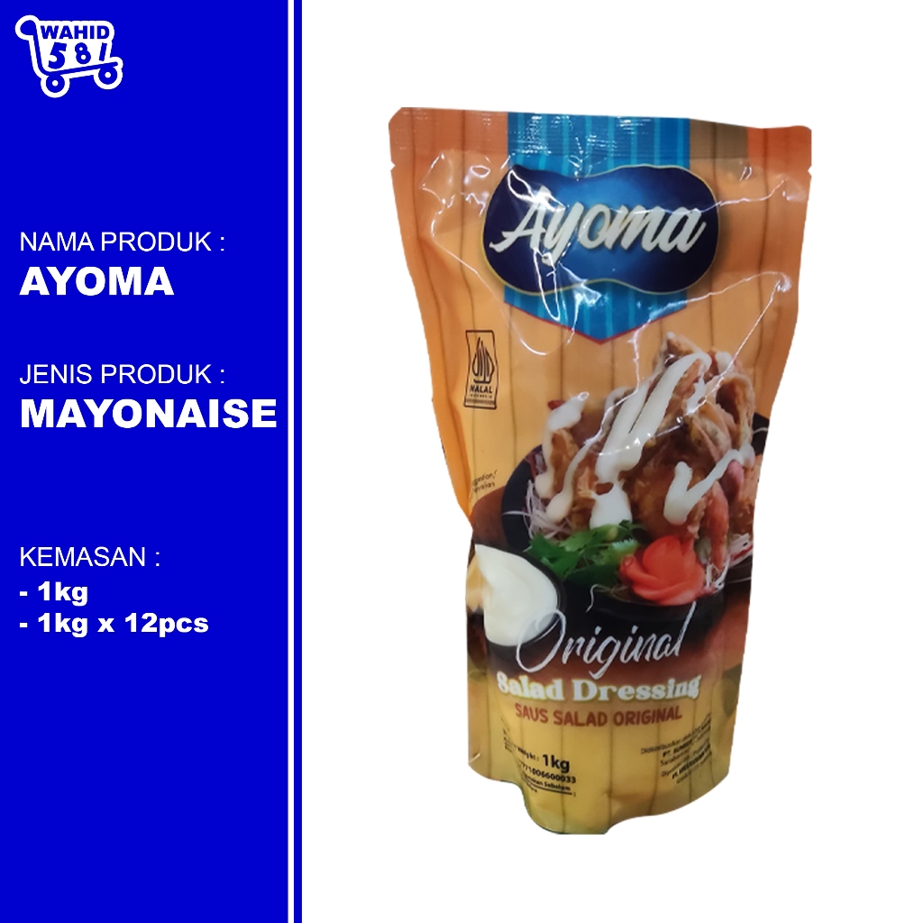 

Ayoma Mayonaise / 1kg / Pouch