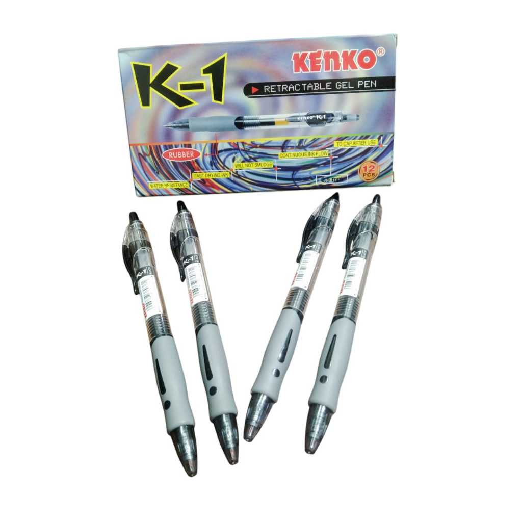 

Pulpen Kenko K1 0.5 / Ballpoint Kenko K1 / Pulpen Kenko Gel K1 Harga 1 PCS