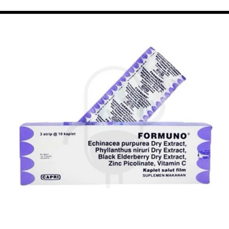 FORMUNO BOX ISI 30 TABLET VITAMIN SUPLEMEN KESEHATAN