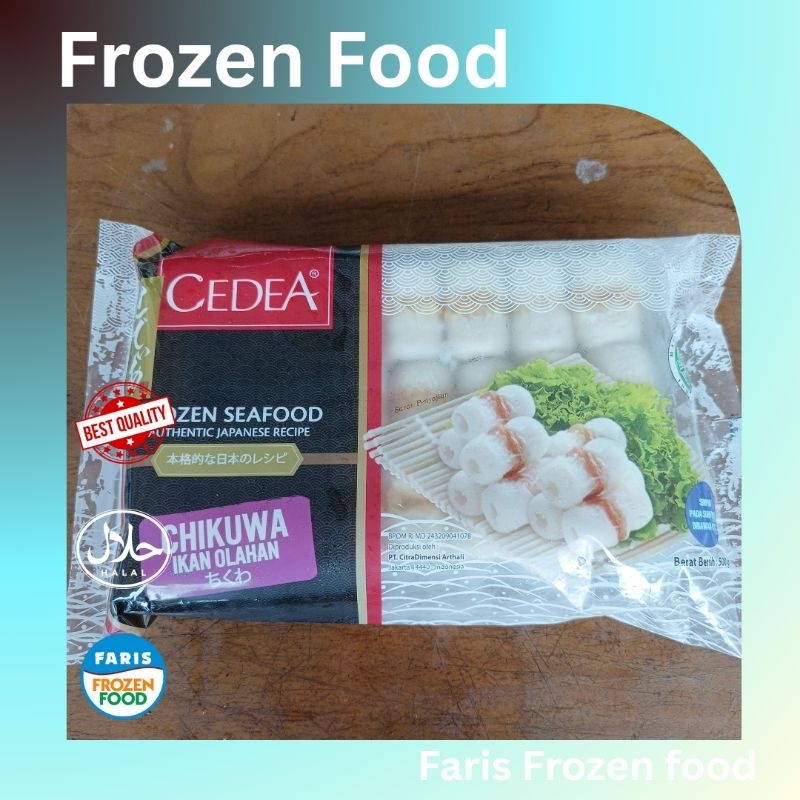 

CEDEA Fish Chikuwa, Chikuwa ikan mini 500 gram