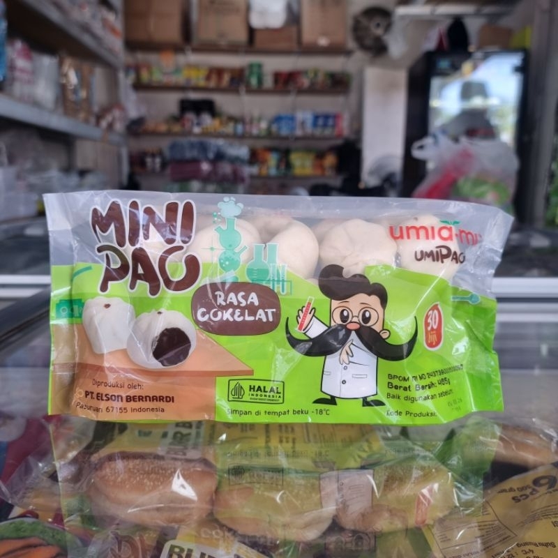 

Umipao Minipao Bakpao Coklat isi 30