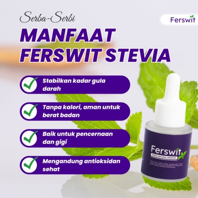 

Pemanis Alami Pengganti Gula Stevia 15ml - Diabetes & Diet Friendly