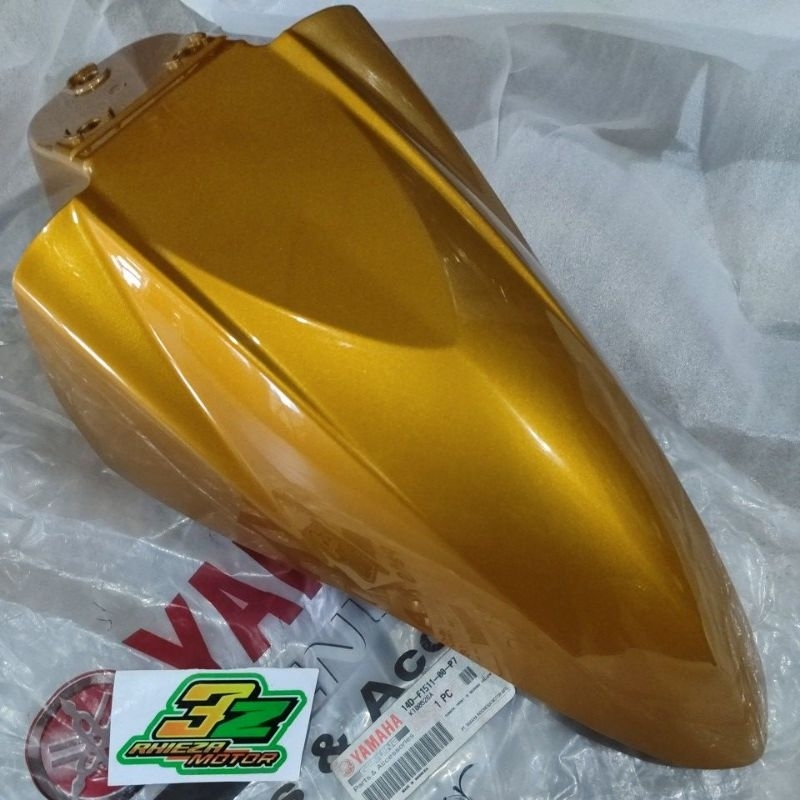 Spakbor slebor depan Mio Soul 14D gold DRYC1 original baru YGP / 14D-F1511-00-P7