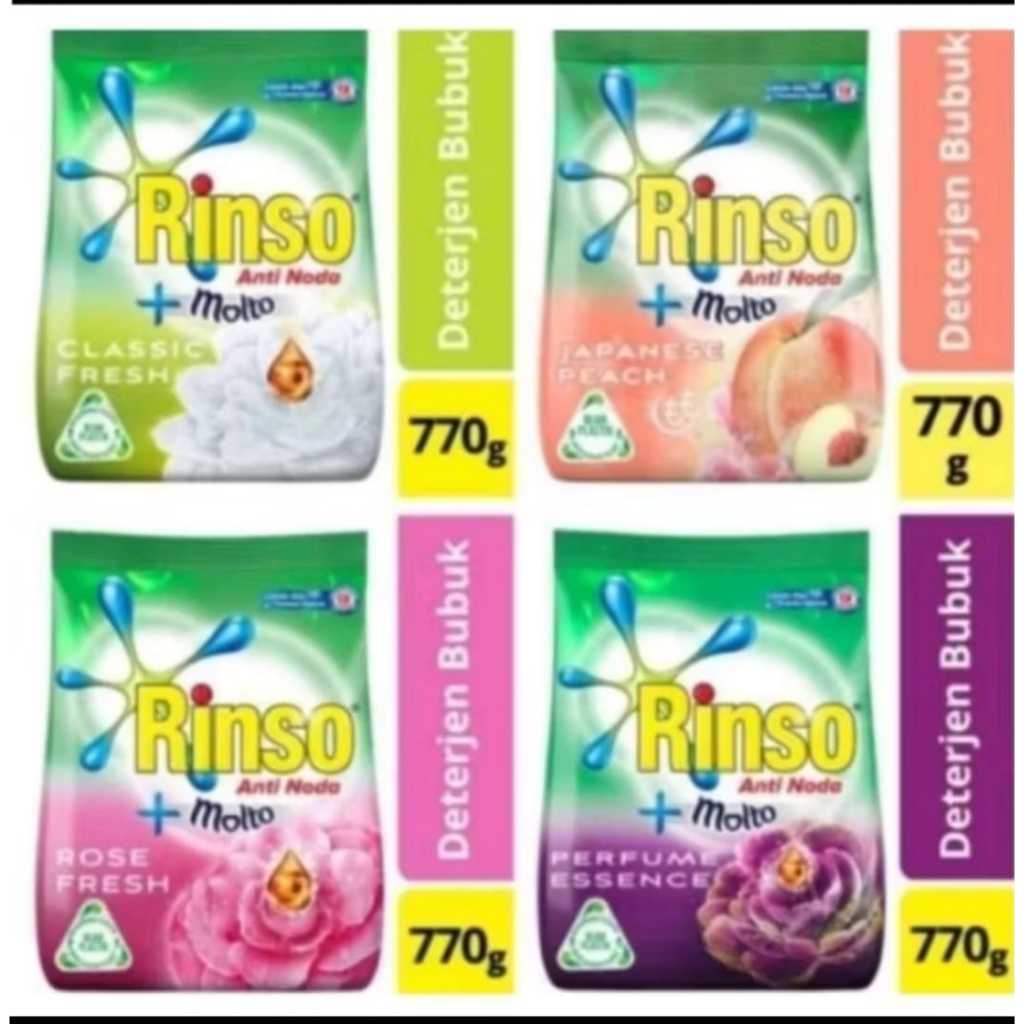 RINSO DETERJEN BUBUK 770 GR