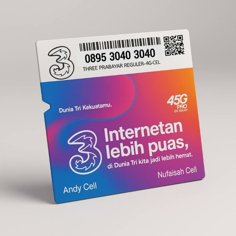 nomor cantik tri seri ABAB ABAB