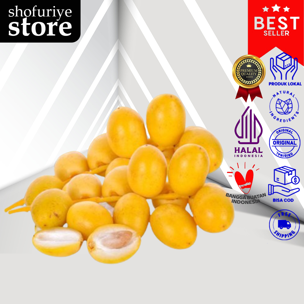 

Kurma Muda Kuning 100gr Ruthob Promil Segar bukan Frozen