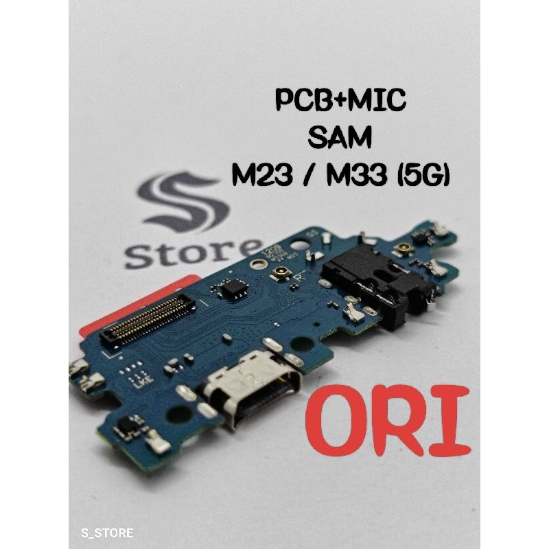 CONNECTOR CHARGER SAMSUNG M23 M33 (5G) + MIC ORI PAPAN KONEKTOR CAS PCB BOARD CASAN SAMSUNG M23 M33 