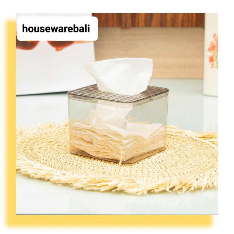 Tempat Tissue Kotak Tissue Acrylic Box Tissue Modern