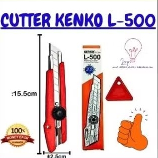 

Pisau Cutter merk kenko L500