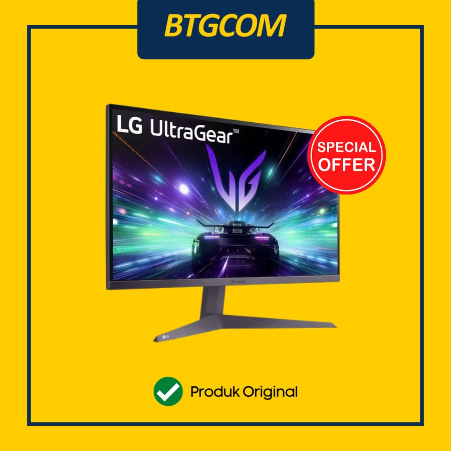 MONITOR PC GAMING 24 INCH LG 24GS50F-B ULTRAGEAR LED FHD HDR10 1MS 180HZ FREESYNC