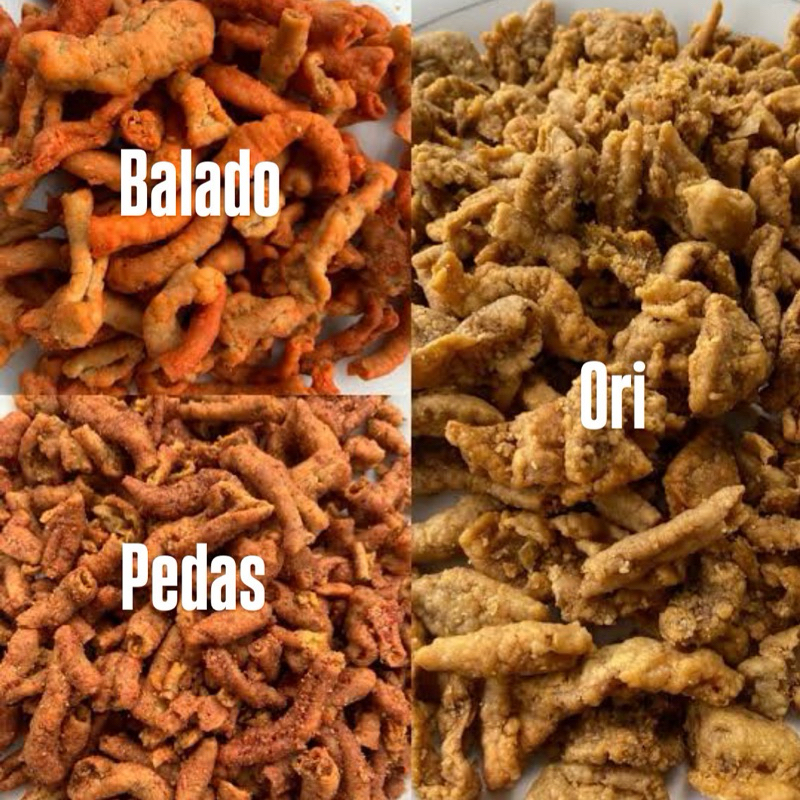 

Usus crispy Ayam 500gr