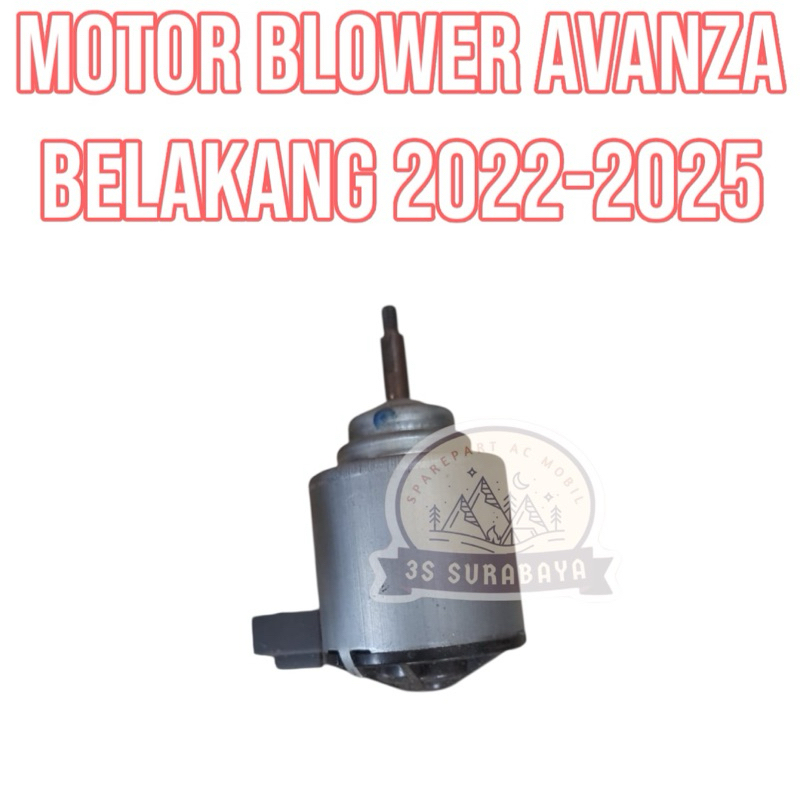 Motor blower Avanza belakang 2022-2025 Ac Mobil Blower (Baru/New) Denso