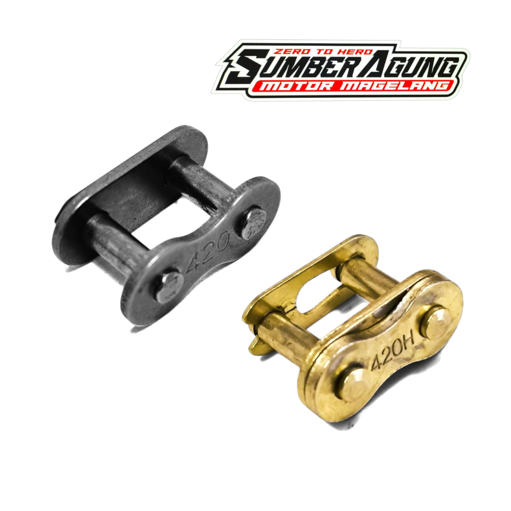 SAMBUNGAN RANTAI RANTE UKURAN 420H GOLD HITAM