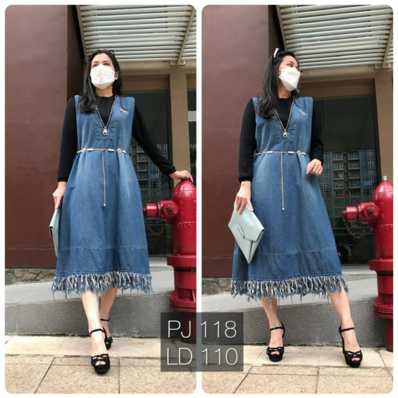 DRESS+VEST LEVIS PANJANG
