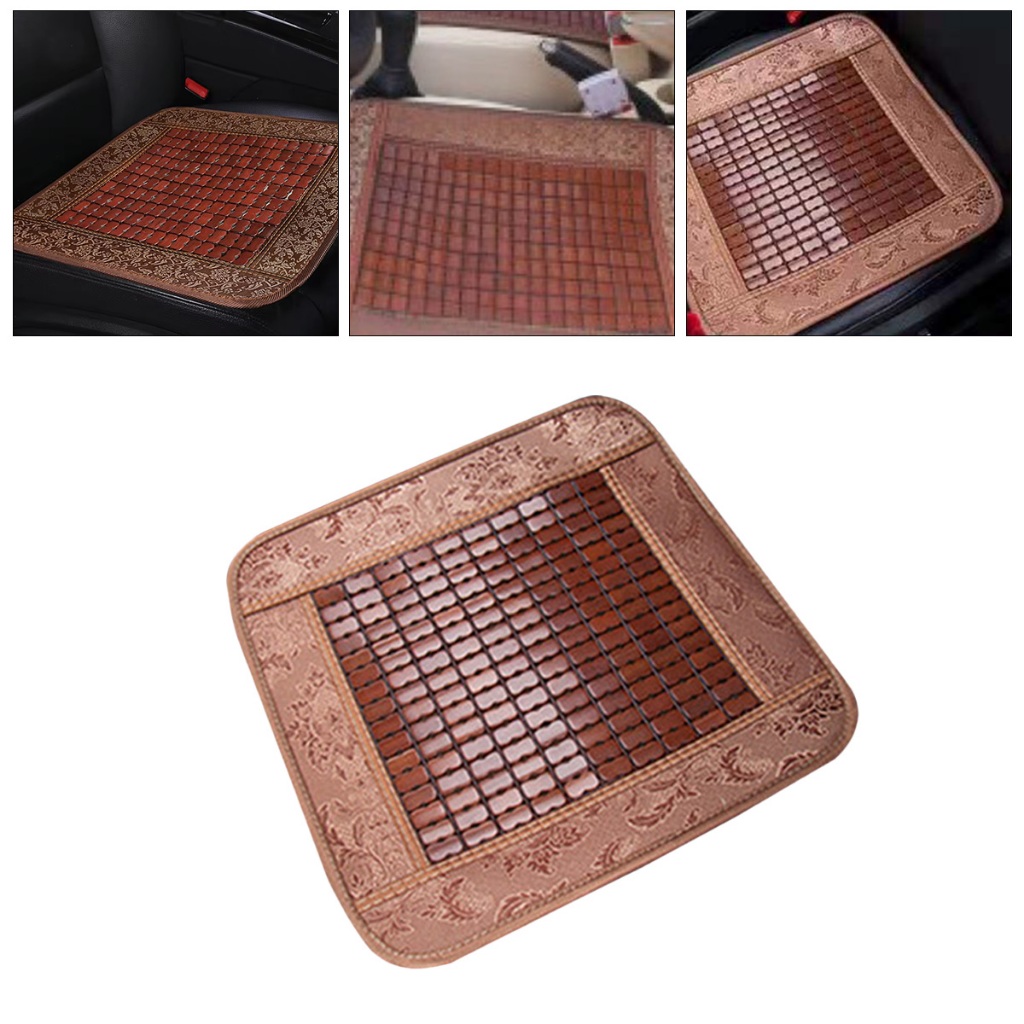 Alas duduk jok mobil / Alas Duduk Kursi Mobil Tatakan Bambu / Anti Panas Sofa Kursi Alas Mobil Bambu