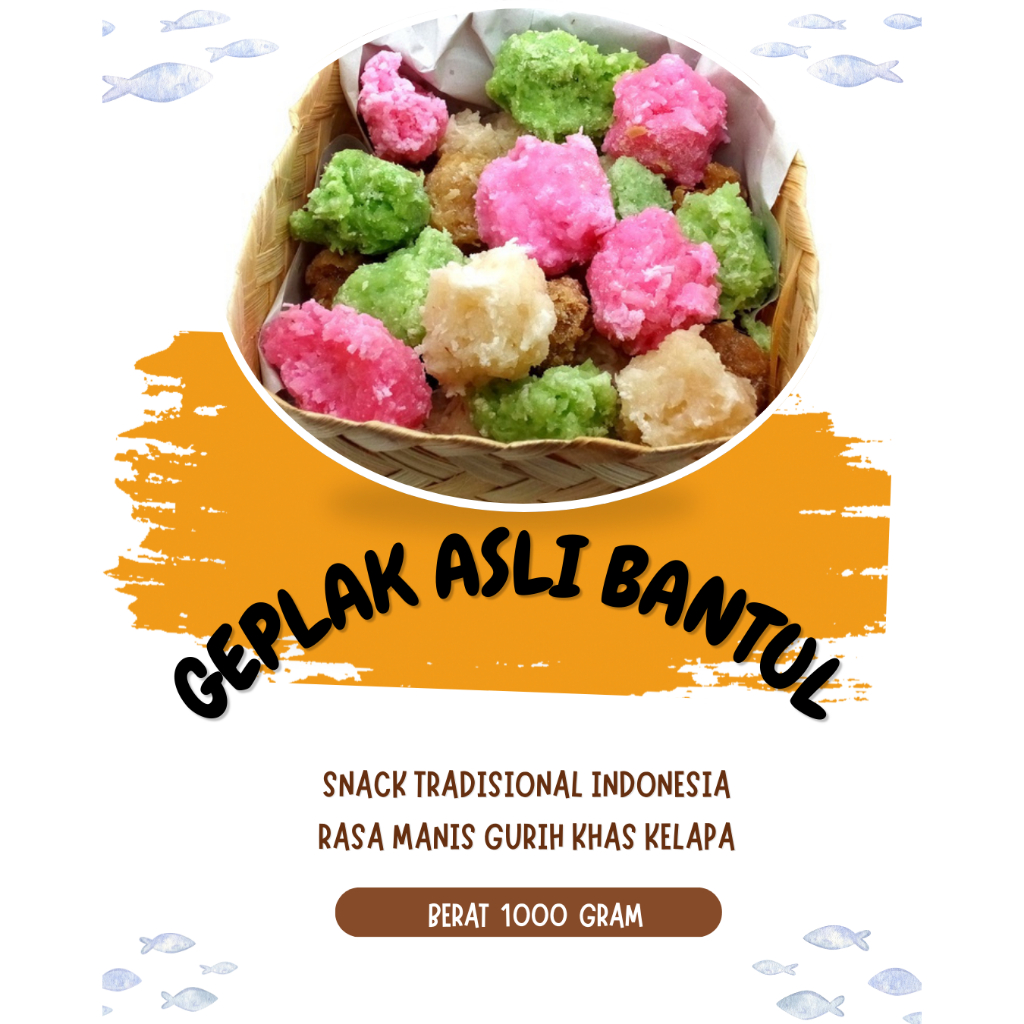 

Geplak Asli Bantul Jogja Dari Kelapa 1 Kg {Oleh-Oleh Khas Jogja}