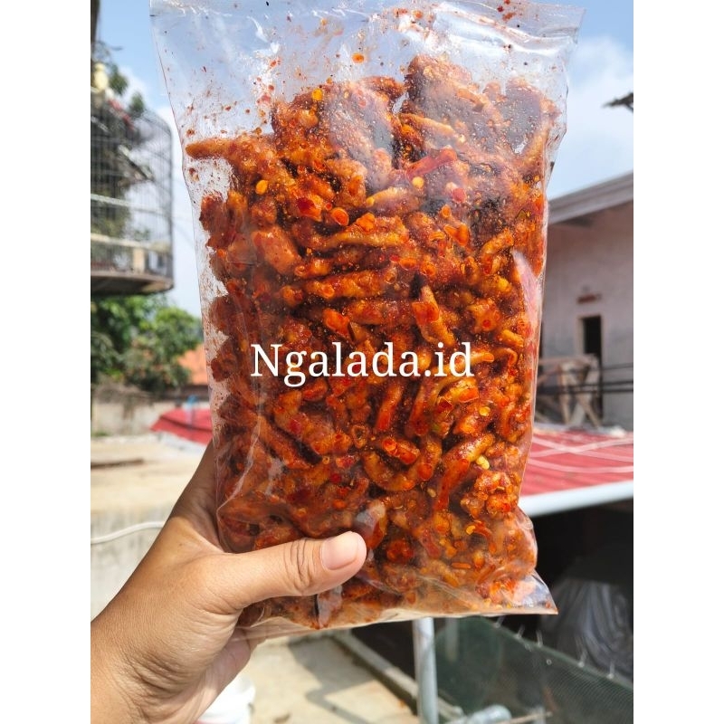 

USUS CRISPY BUMBU REMPAH KEMASAN 1KG/ USUS KRISPI