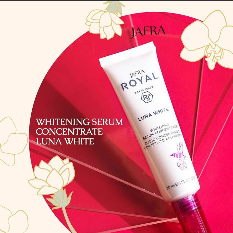 Jafra Royal Jelly Serum Luna White - Serum Mencerahkan Kulit Wajah