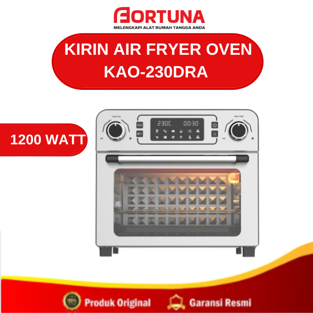 Kirin Air Fryer Oven KAO-230DRA 23L