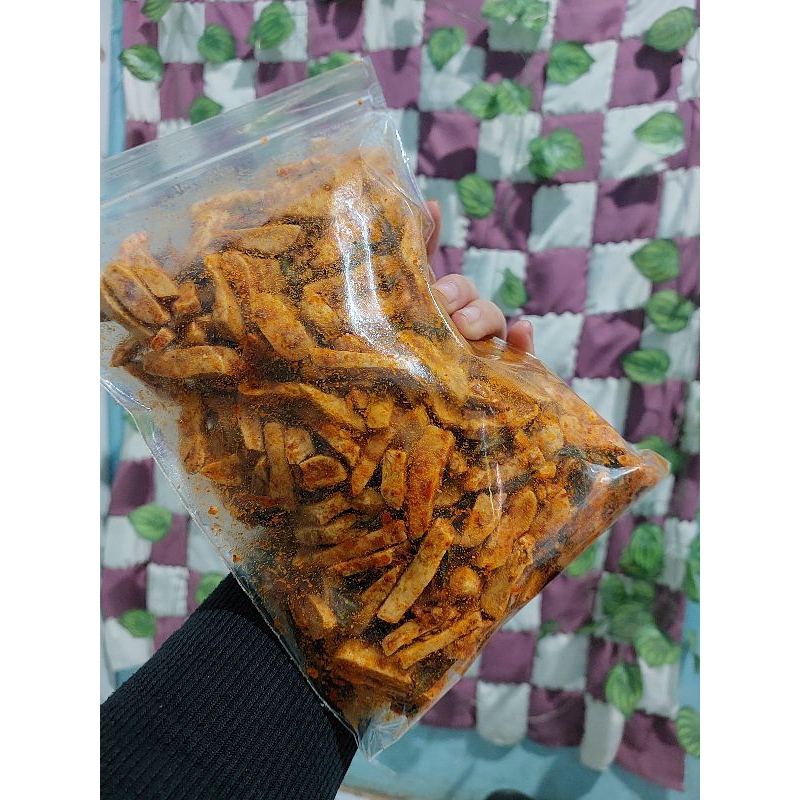 

BASRENG DAUN JERUK/CEMILAN BASRENG STIK BASRENG EKSTRA DAUN JERUK KEMASAN 200 gram-1 kg