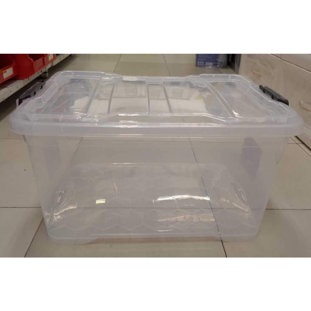 Container Box 47 Liter Bening - Box Penyimpanan - Box Container