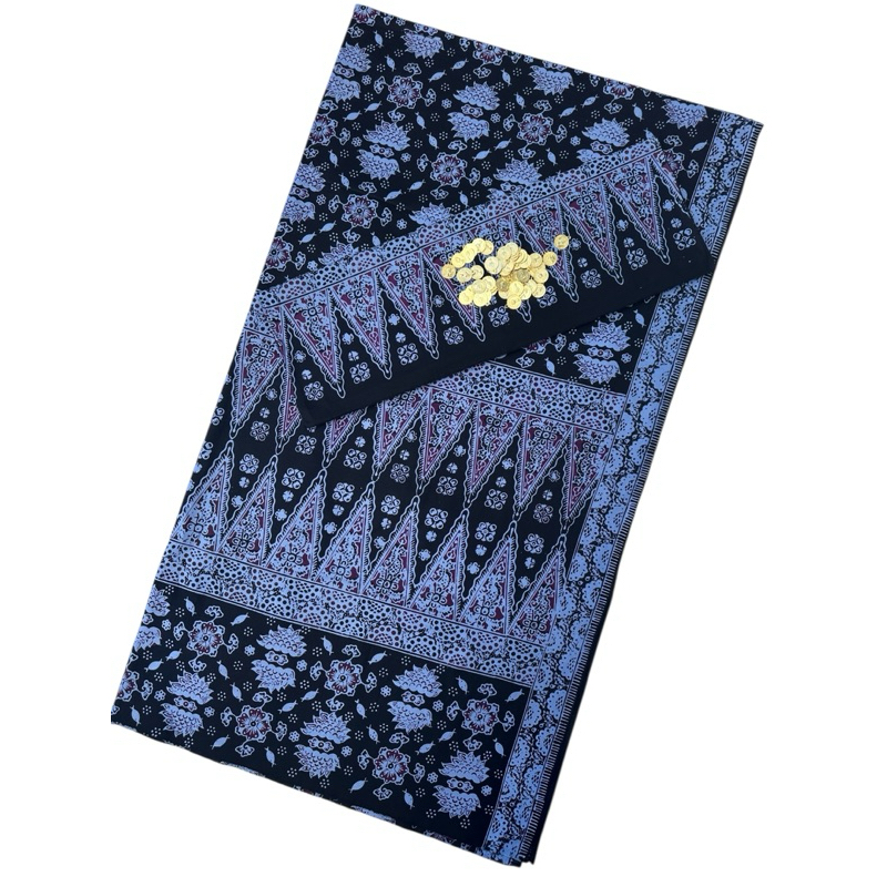 set kain tekuluk batik jambi dengan ronce