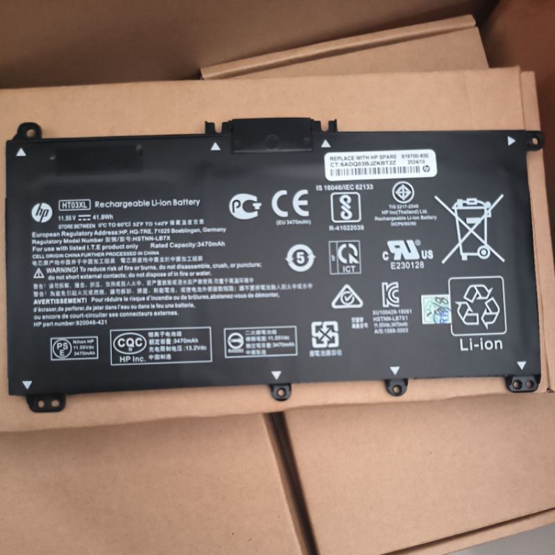 Baterai laptop hp 14S ( HT03XL )
