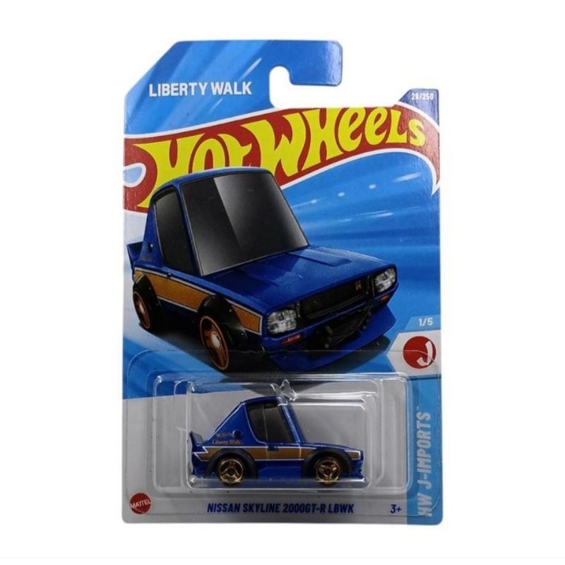 Hot Wheels Nissan Skyline 2000GT- R LBWK - HotWheels