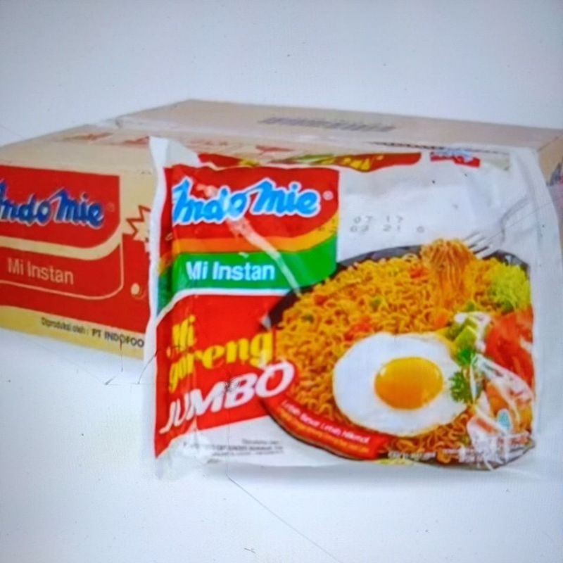 

Indomie goreng jumbo instant 1 karton isi 24pcs