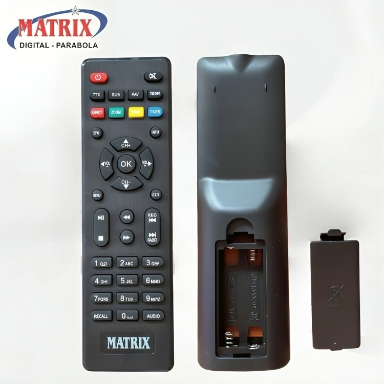 Remot STB Remote STB Matrix Apple / Matrix Apple Merah HD / Matrix Garuda Merah Remote Set Top Box