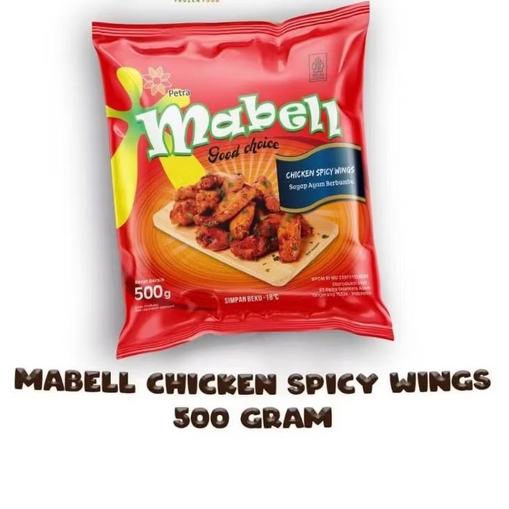 

Mabel Chicken Spicy Wings 500gr