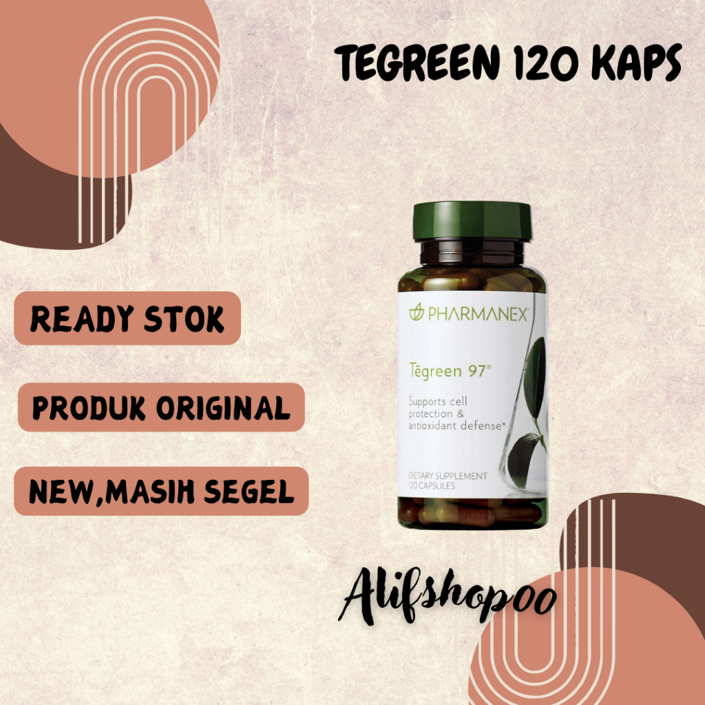 

Minuman Teh Hijau/TG 120kapsul --> 550 Alifshop