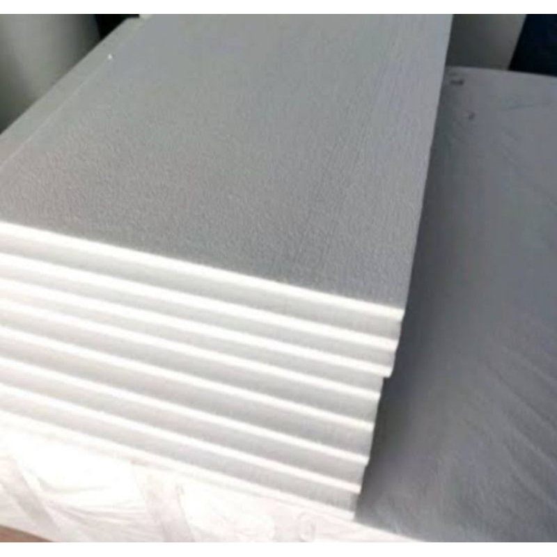 

D (D12) PAPAN STEROFORM GABUS LEMBARAN TEBAL 3 CM UKURAN 100 X 50 CM KUALITAS MEDIUM
