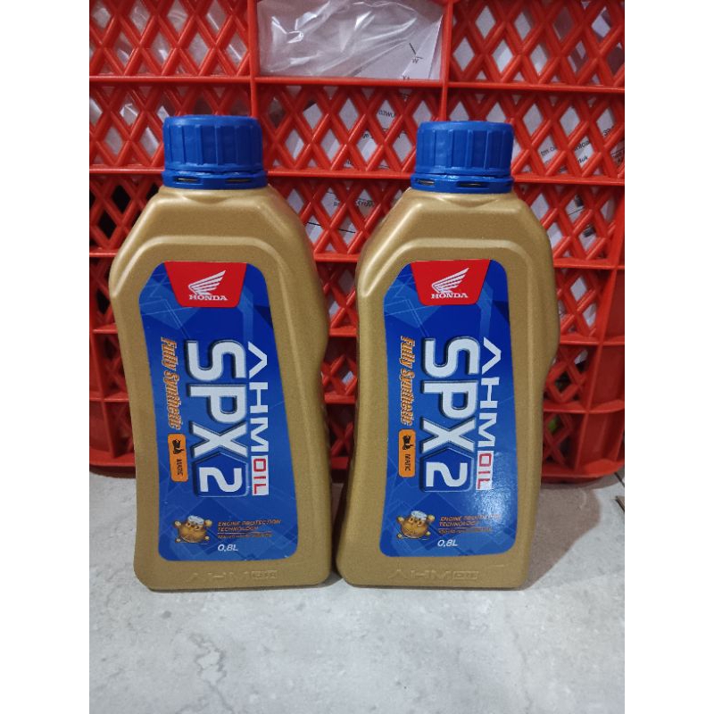 OLI PELUMAS MESIN SPX2 0,8 OLI MESIN MOTOR BEAT , VARIO, SCOOPY , SPACY
