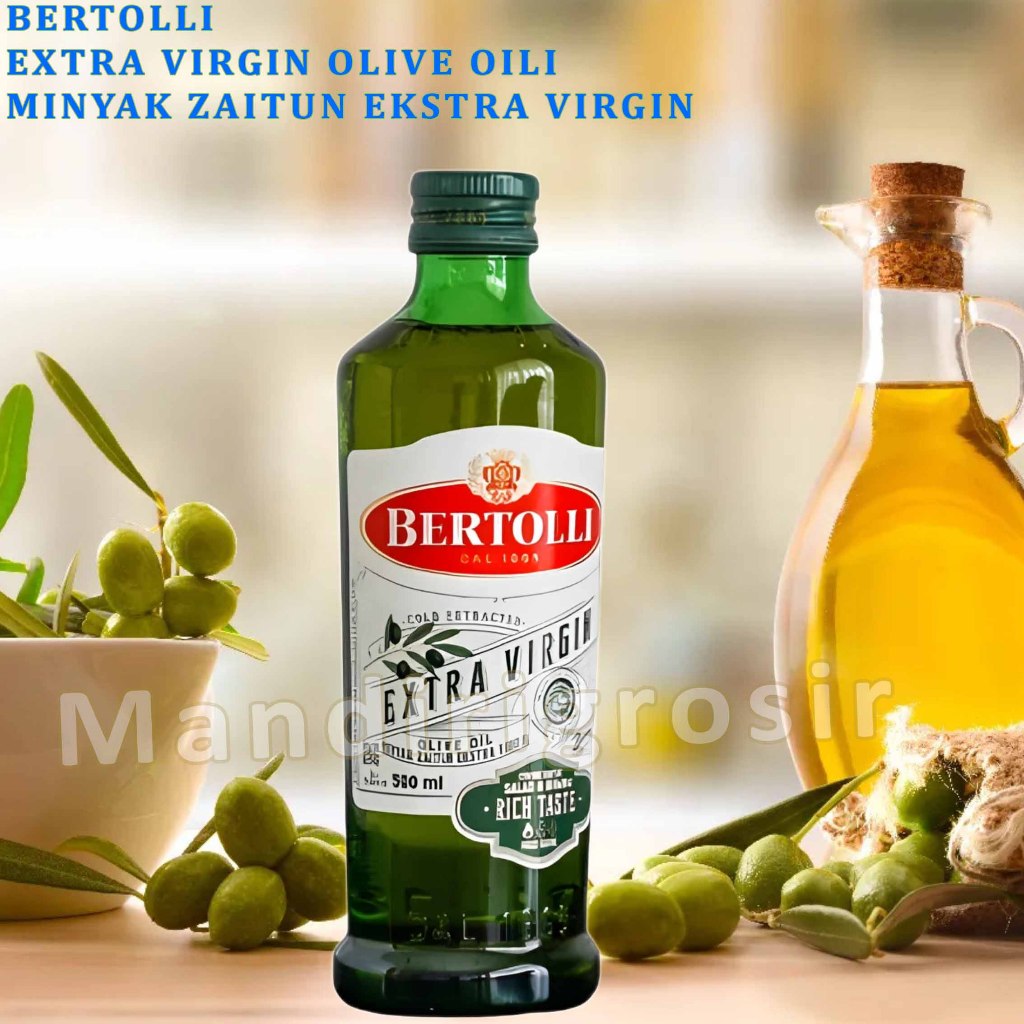 

Minyak Zaitun Ekstra Virgin * Bertolli * Extra Virgin Olive Oil * 500ml