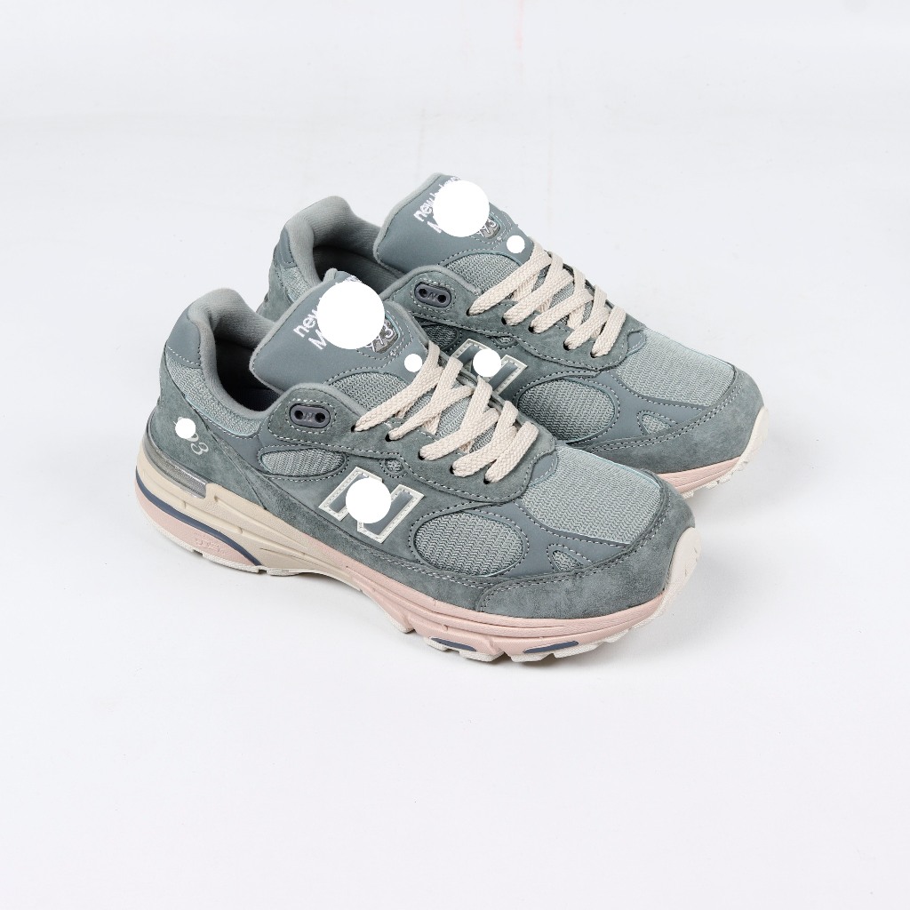 (CLDSTCK) Sepatu Pria Kith 993 Miusa Pistachio