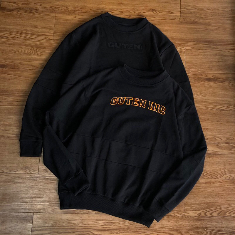 CREWNECK GUTENINC BLACK