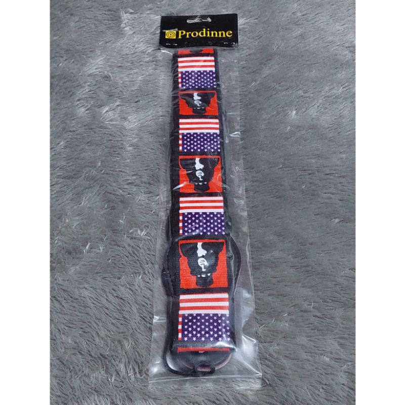 Strap Gitar Dan Bass Motif Import - Strap Gitar Motif Slash