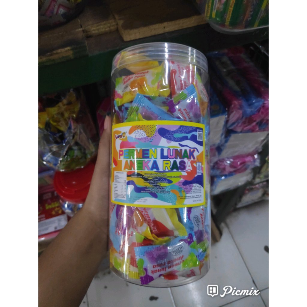 

Permen Lunak Aneka Rasa isi 120pcs