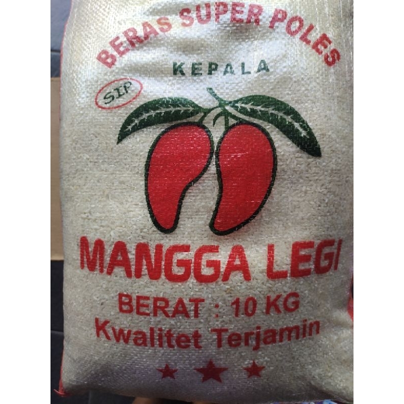 

Beras Super Poles Mangga Legi 10kg